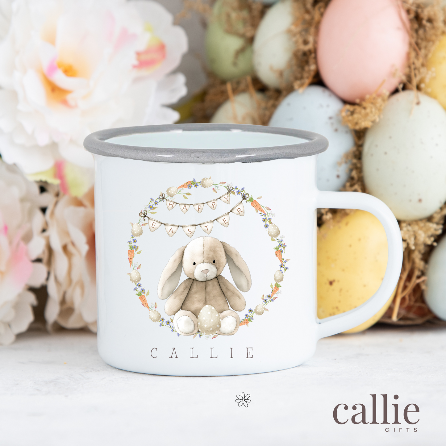 Child's Easter Wreath Mug