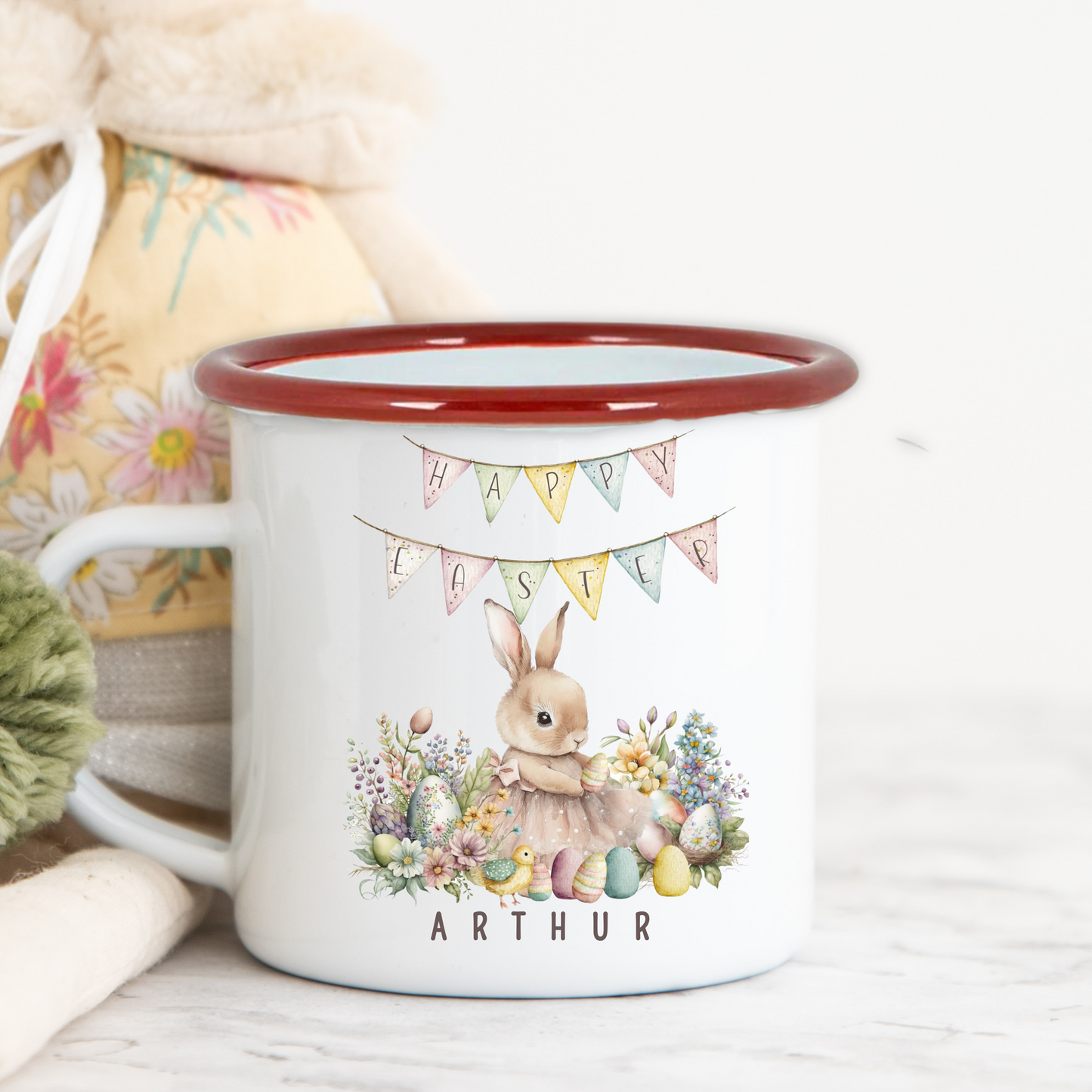 Easter Children's Enamel Mug