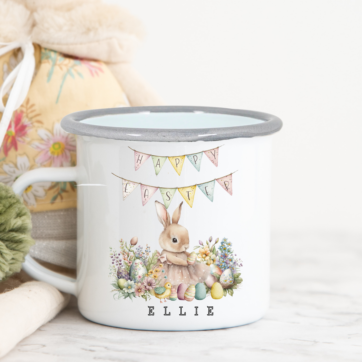 Easter Children's Enamel Mug