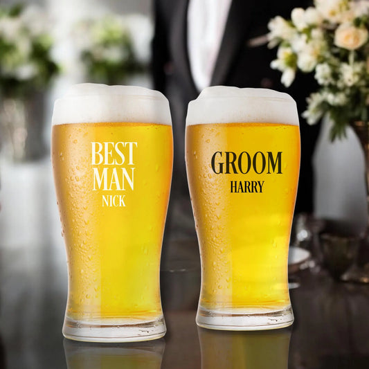 Groomsman Pint Glass