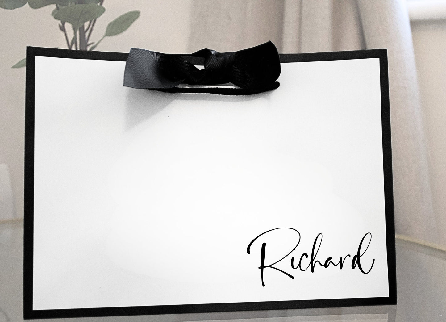 Minimal Birthday Gift Bag