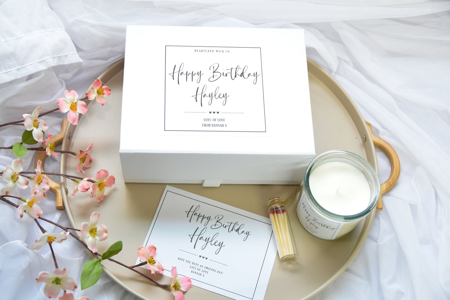 Birthday Candle Gift Box Set