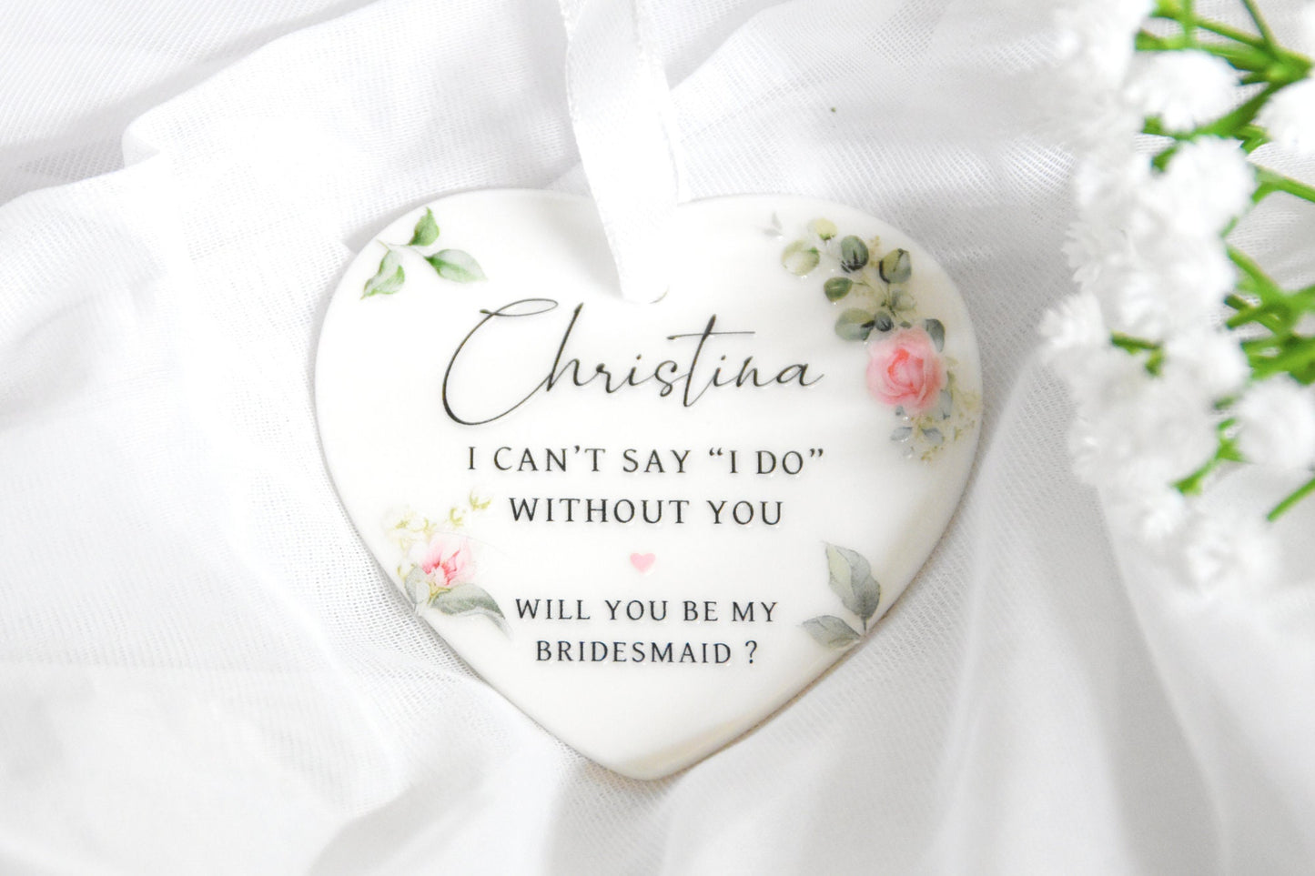 Bridesmaid Proposal Gift Ornament
