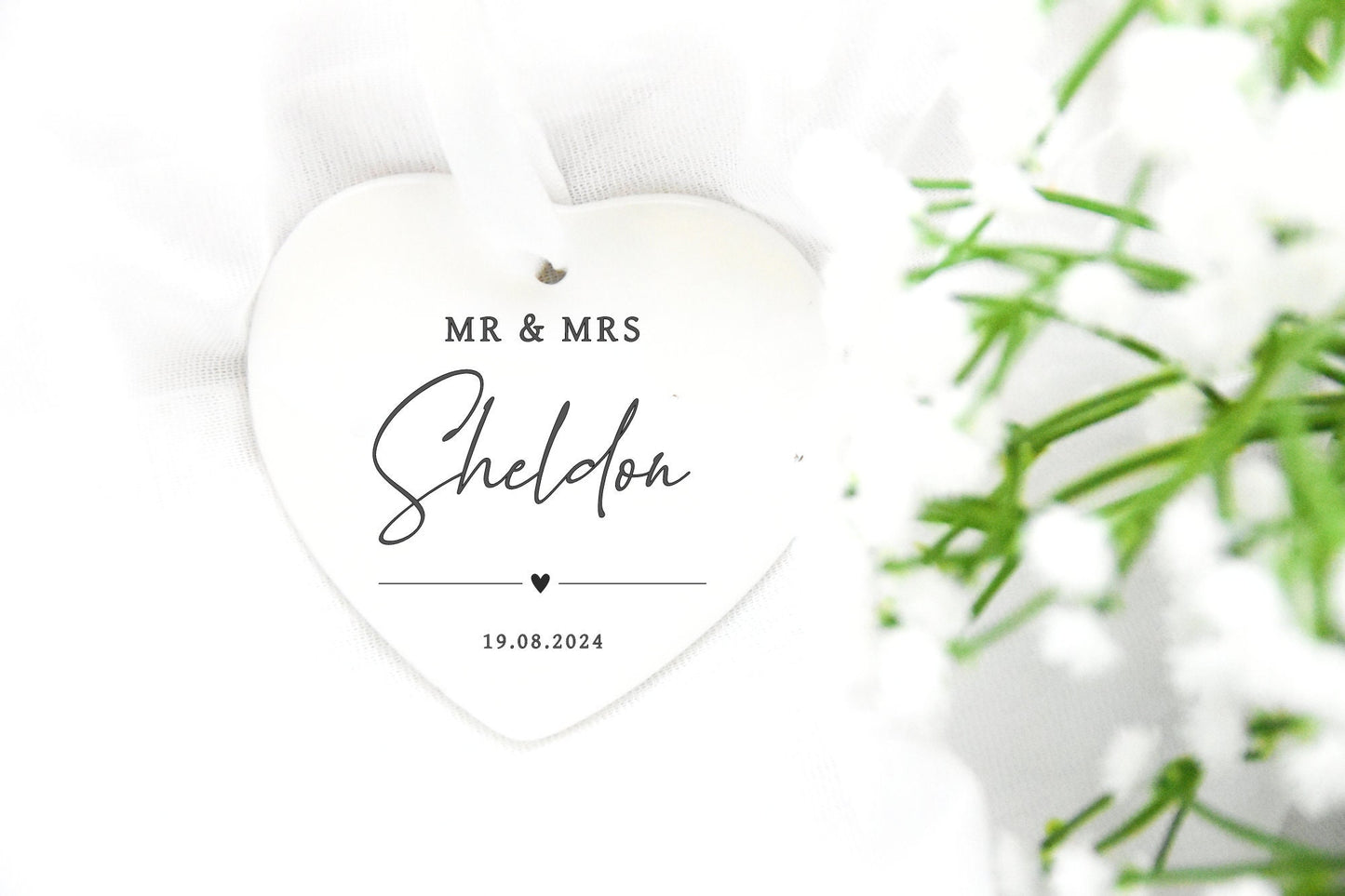 Mr & Mrs Ornament