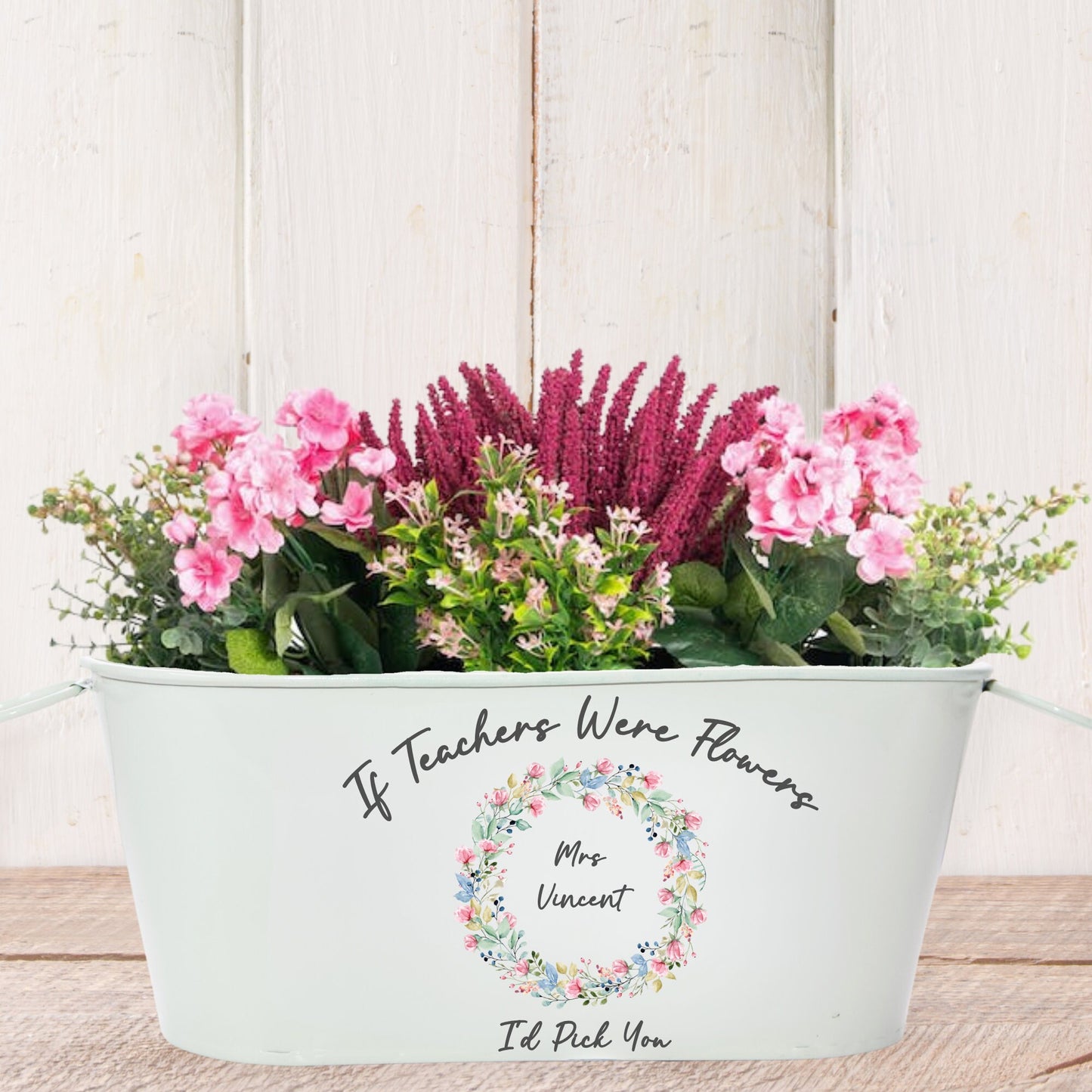 If Teacher's Were Flowers Planter
