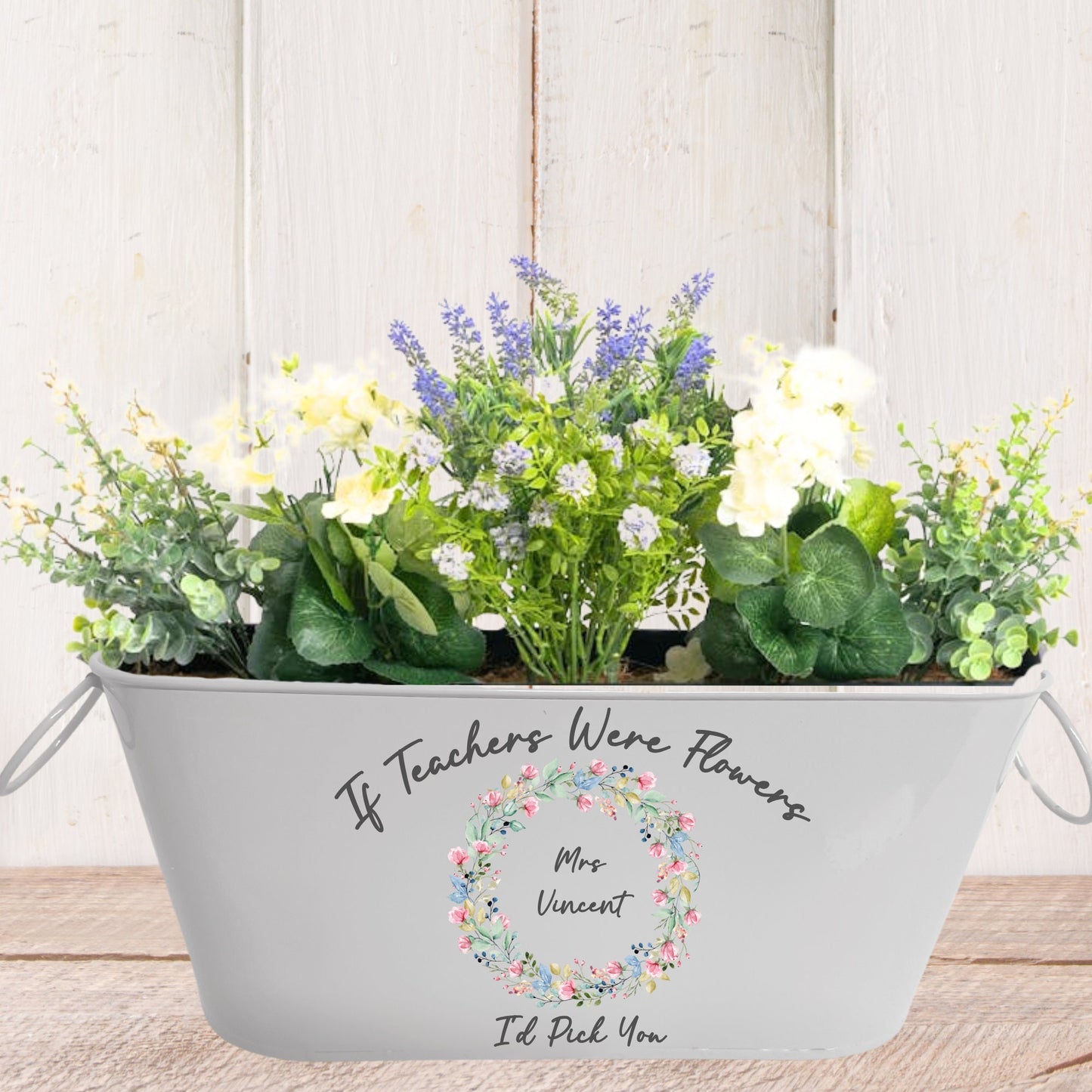 If Teacher's Were Flowers Planter
