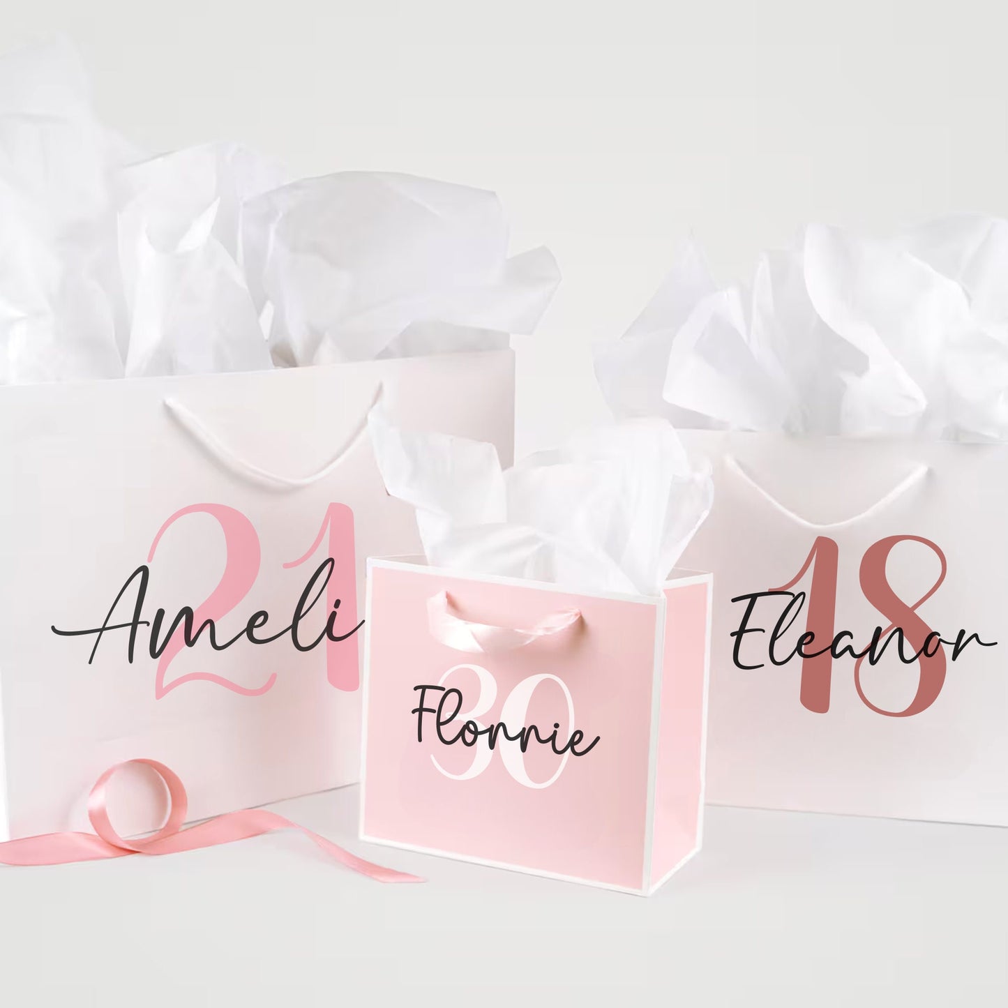 Birthday Number Gift Bag