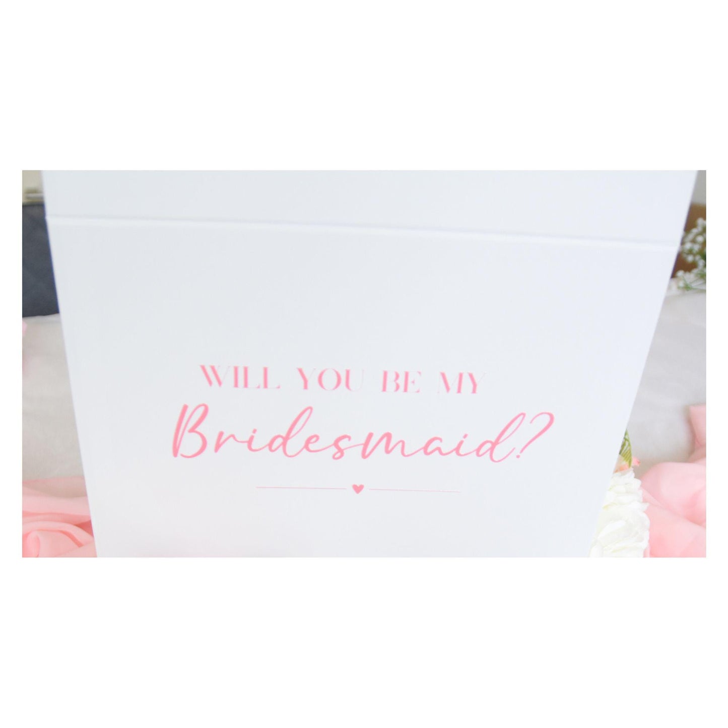 Luxury Bridesmaid Proposal / Thank You Gift Box