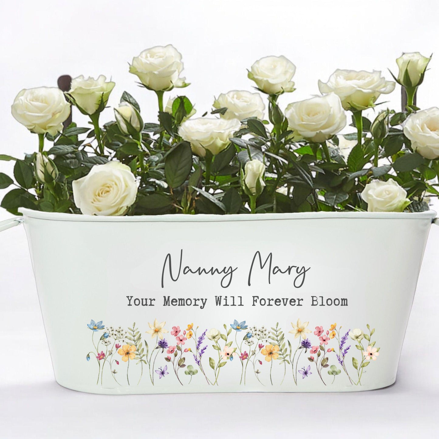 Wildflower Memorial Planter - Your Memory Will Forever Bloom