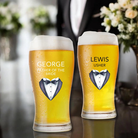 Groomsman Pint Glass