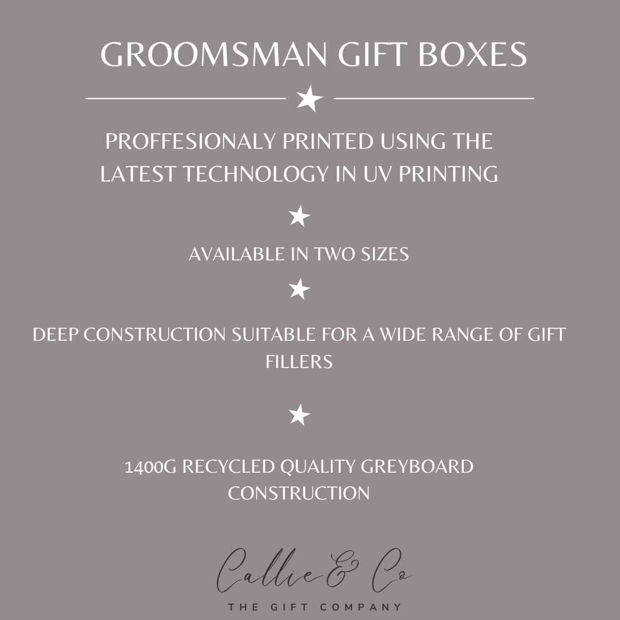 groomsman gift box