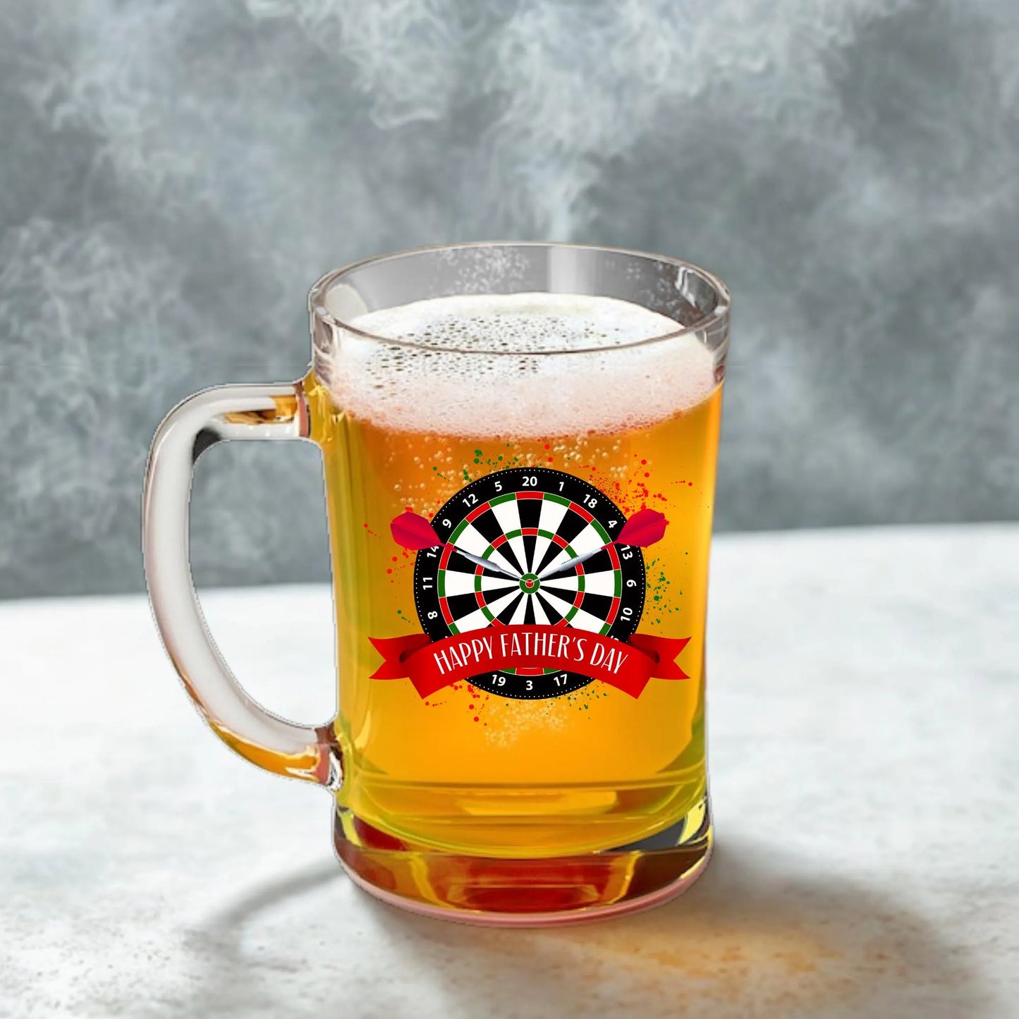 Fathers Day Darts Design Beer Tankard