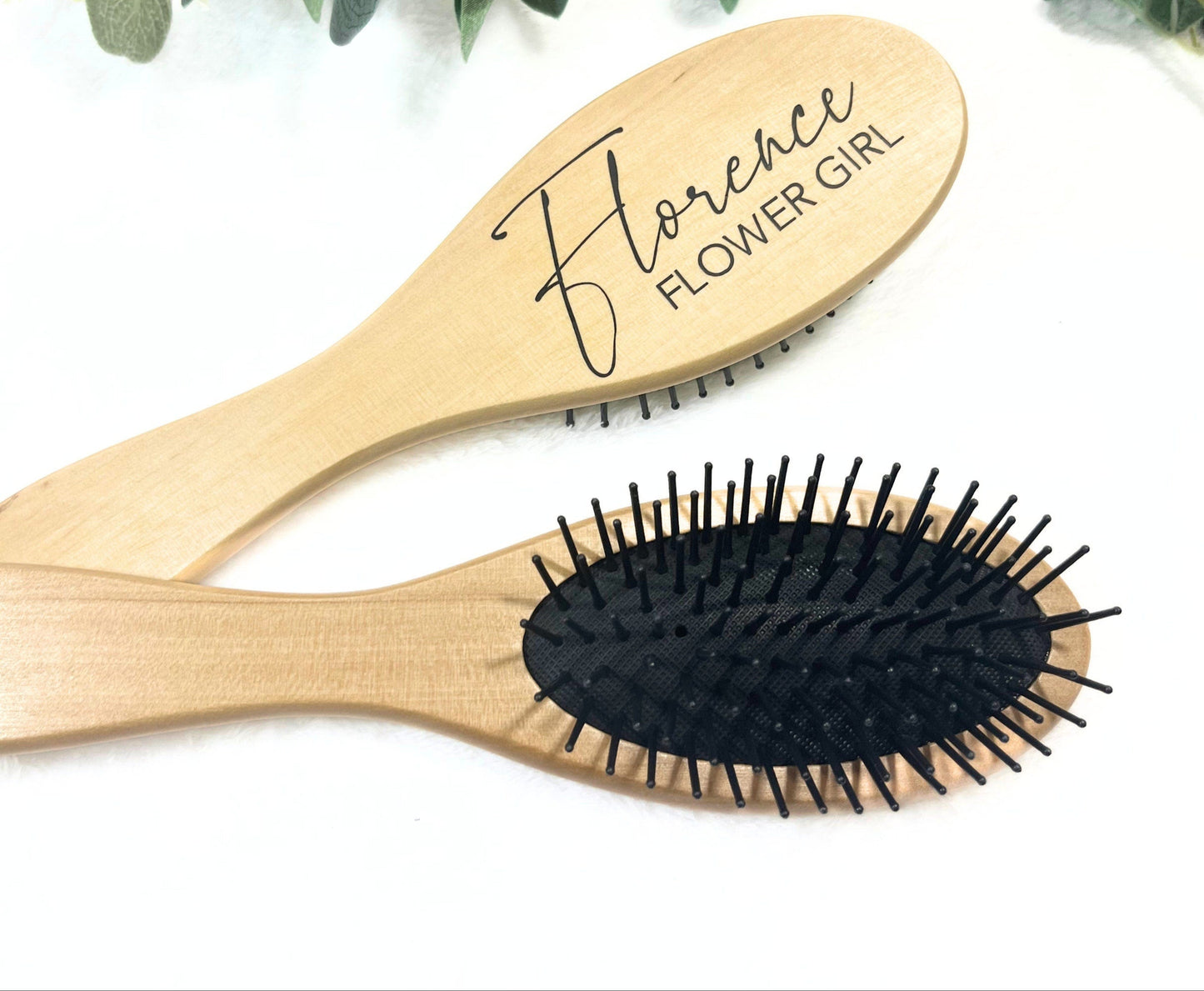 Flower Girl Hairbrush