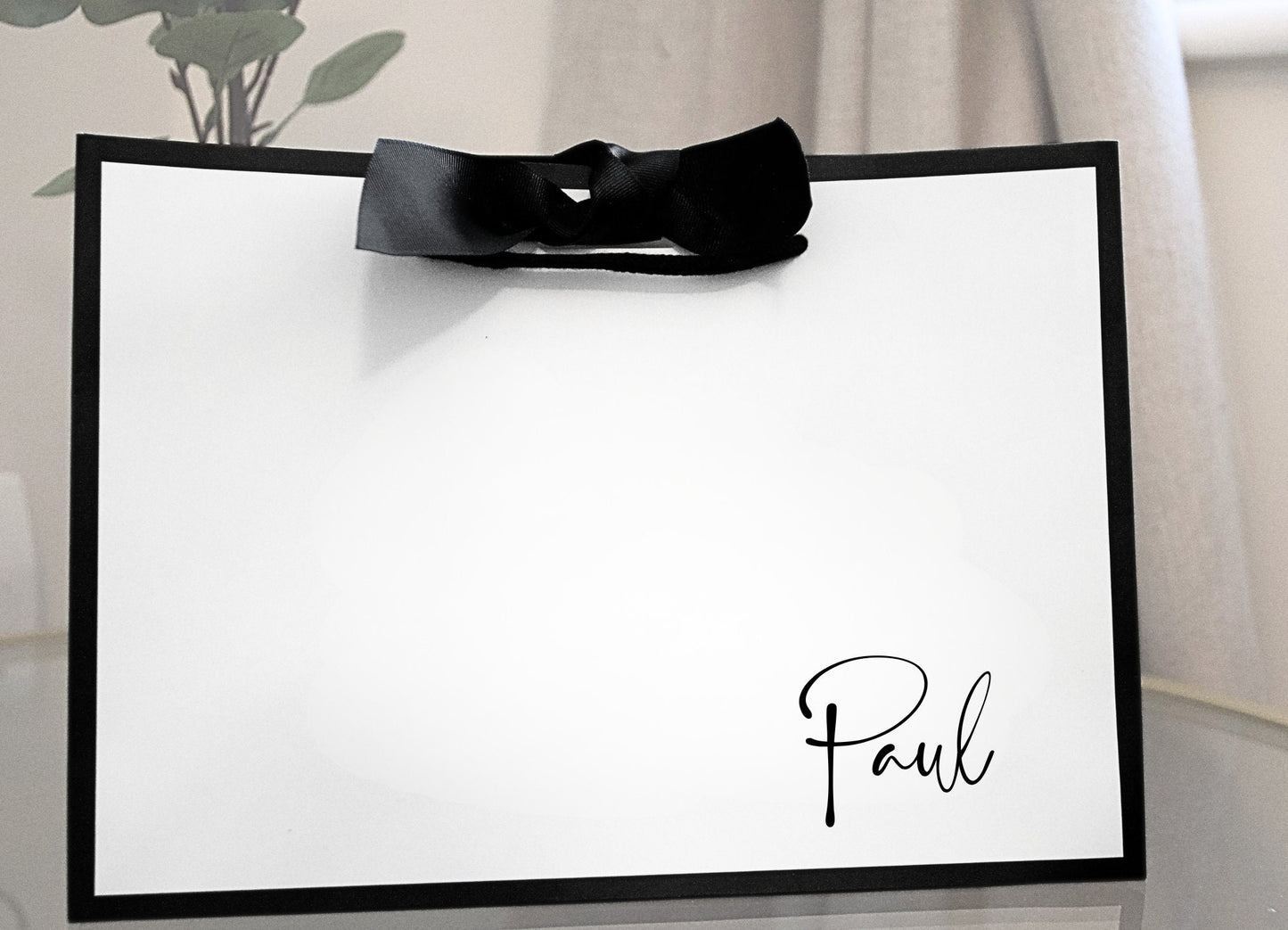 Minimal Birthday Gift Bag