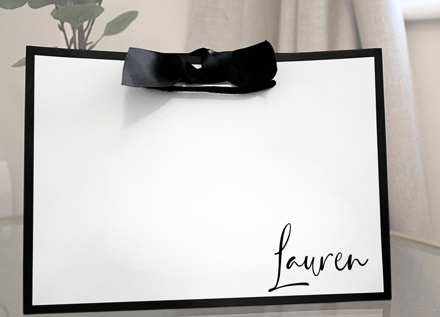 Minimal Birthday Gift Bag