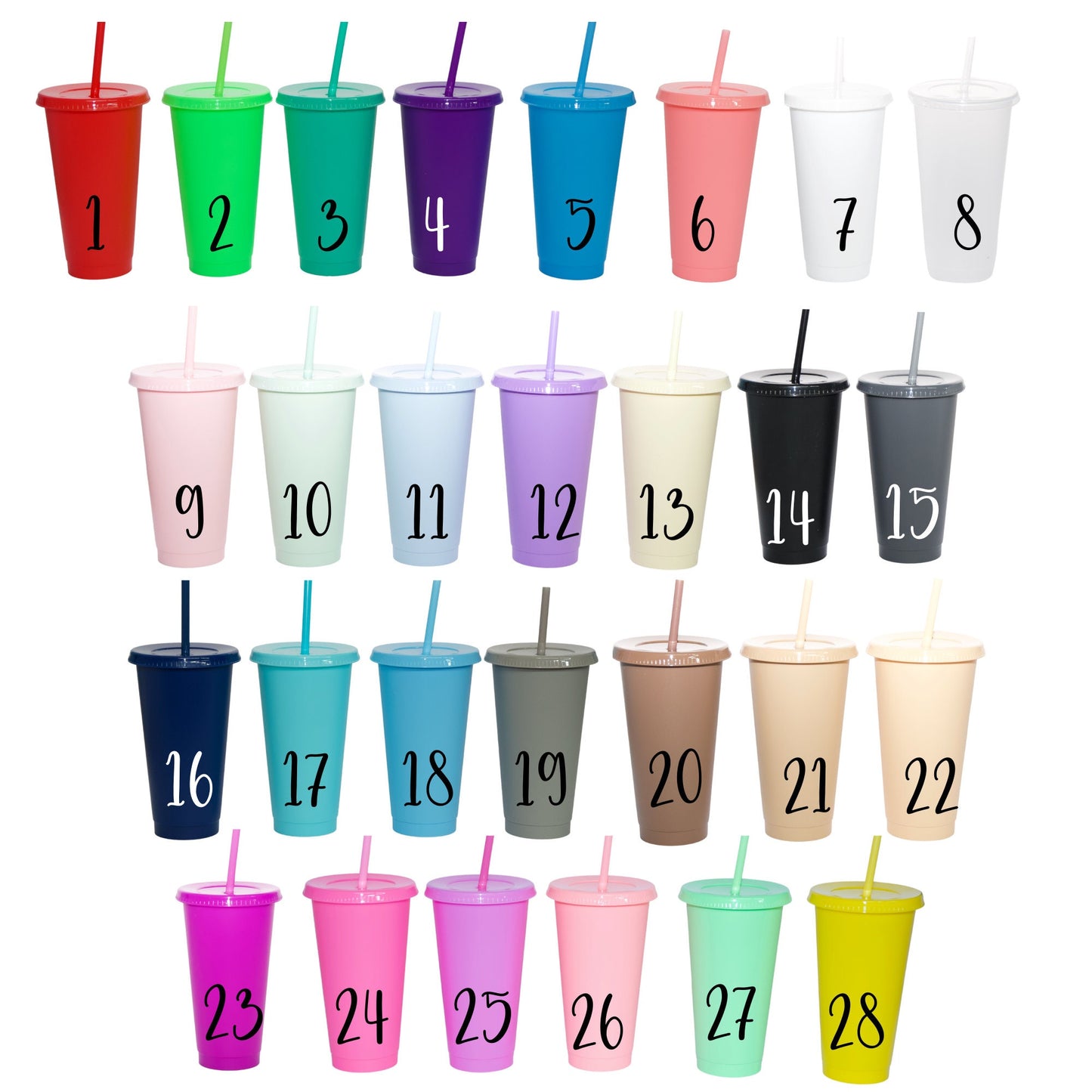 Retro Party Cups