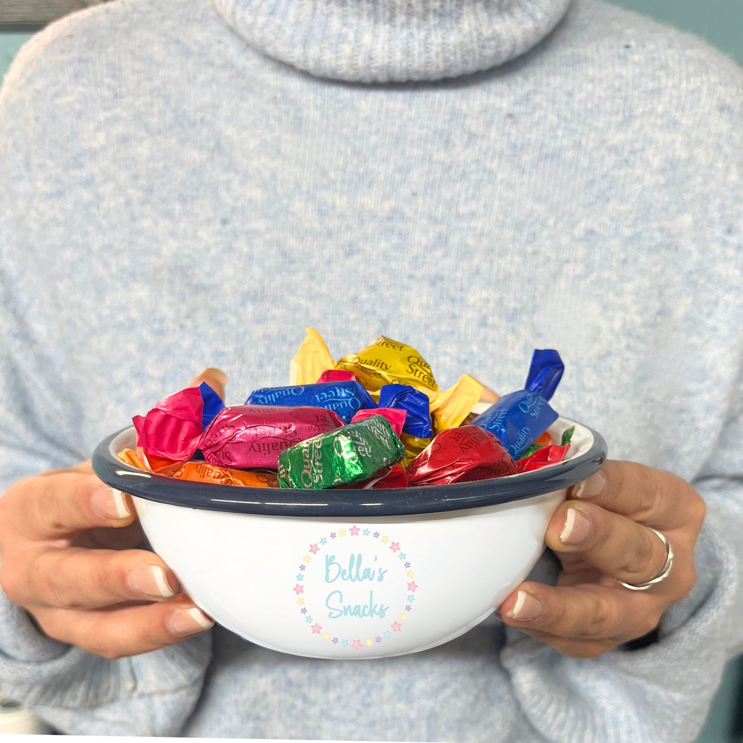 Enamel Snack Bowl