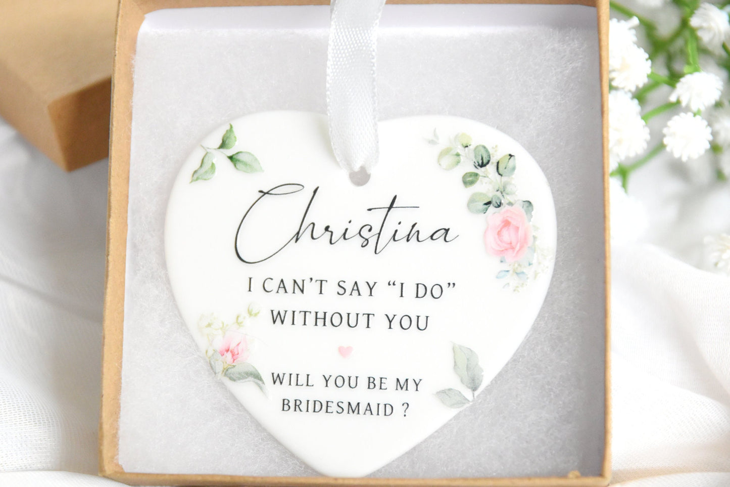 Bridesmaid Proposal Gift Ornament