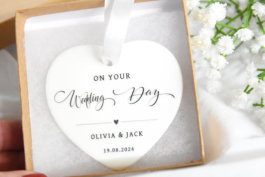 on your wedding day ornament