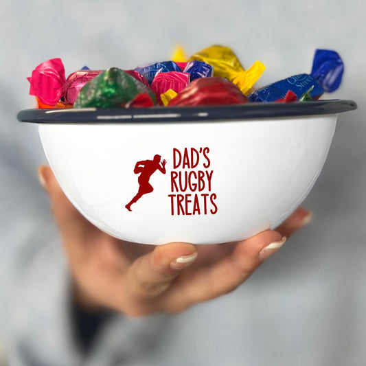 Rugby Treats Bowl