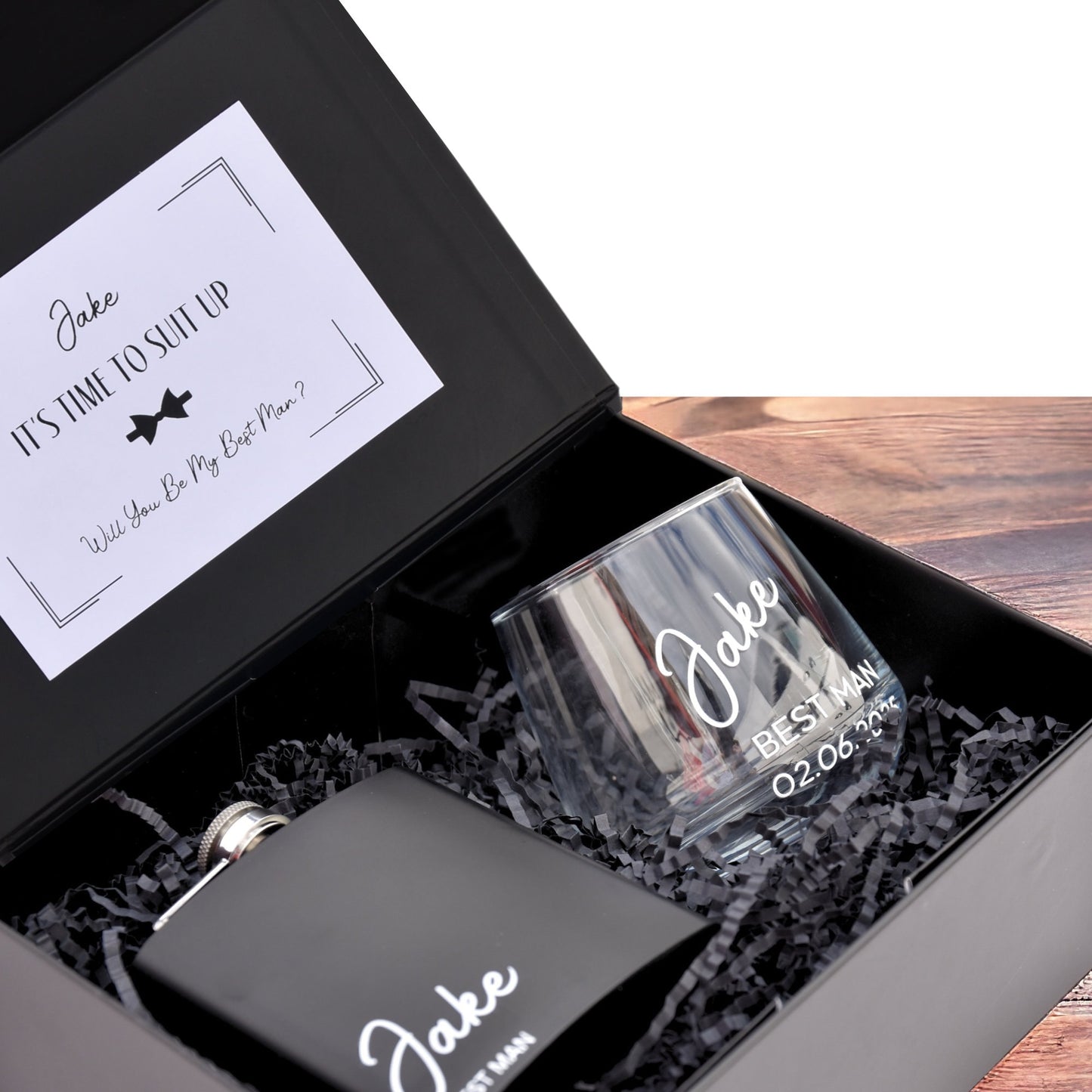 Best Man / Groomsman Proposal or Thank You Gift Sets