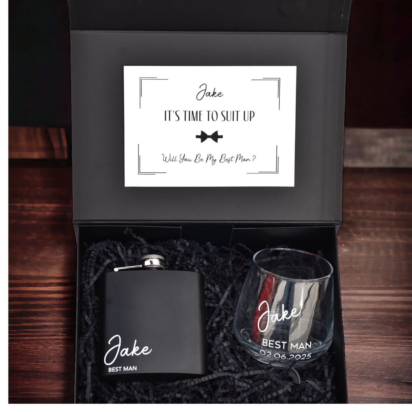 Best Man / Groomsman Proposal or Thank You Gift Sets