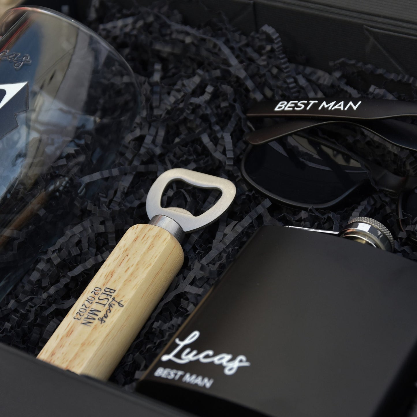 Deluxe Best Man / Groomsman Proposal or Thank You Gift Set