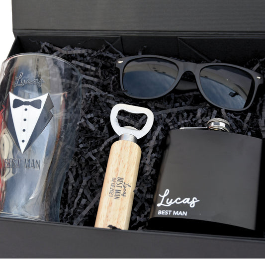 Deluxe Best Man / Groomsman Proposal or Thank You Gift Set