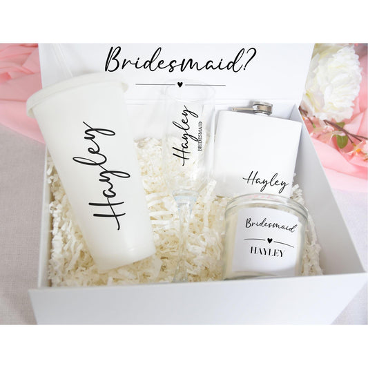 Bridesmaid Proposal / Thank You, Gift Box Set