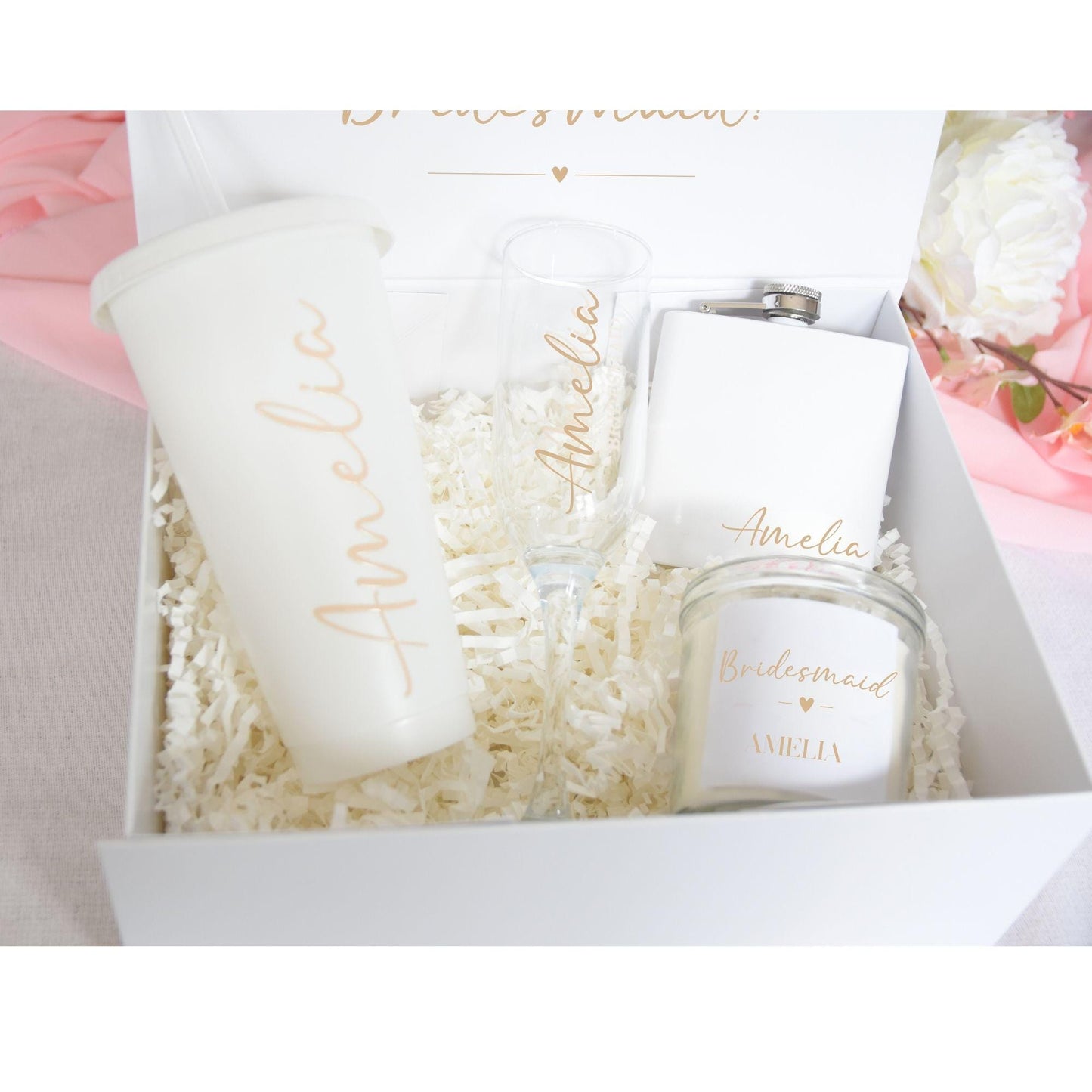 Bridesmaid Proposal / Thank You, Gift Box Set