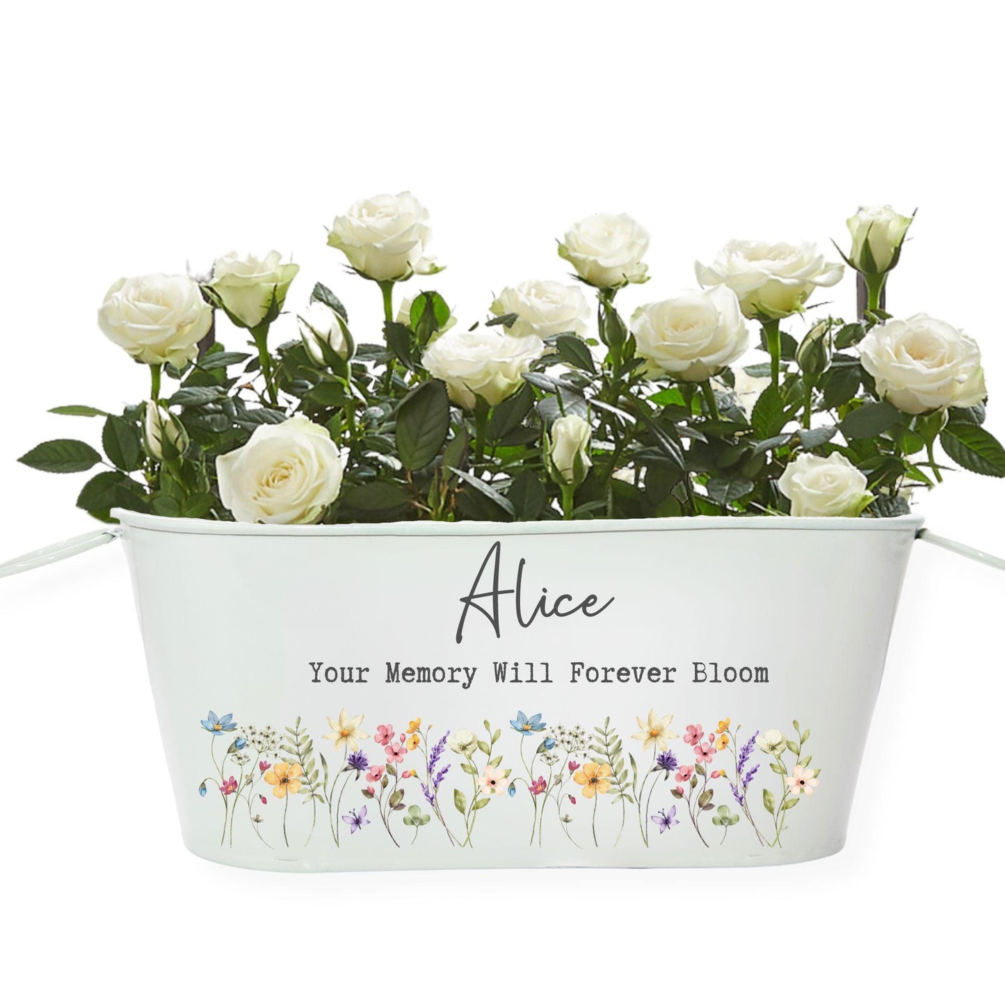 Wildflower Memorial Planter - Your Memory Will Forever Bloom