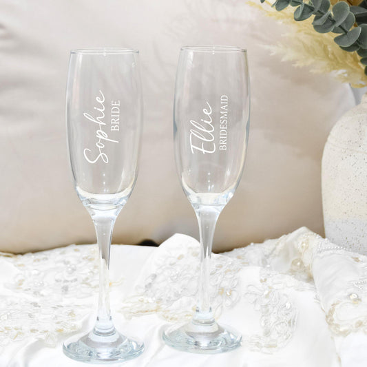 Wedding Champagne Flutes