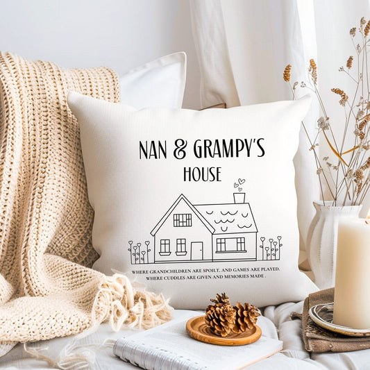 Grandparent's House Cushion